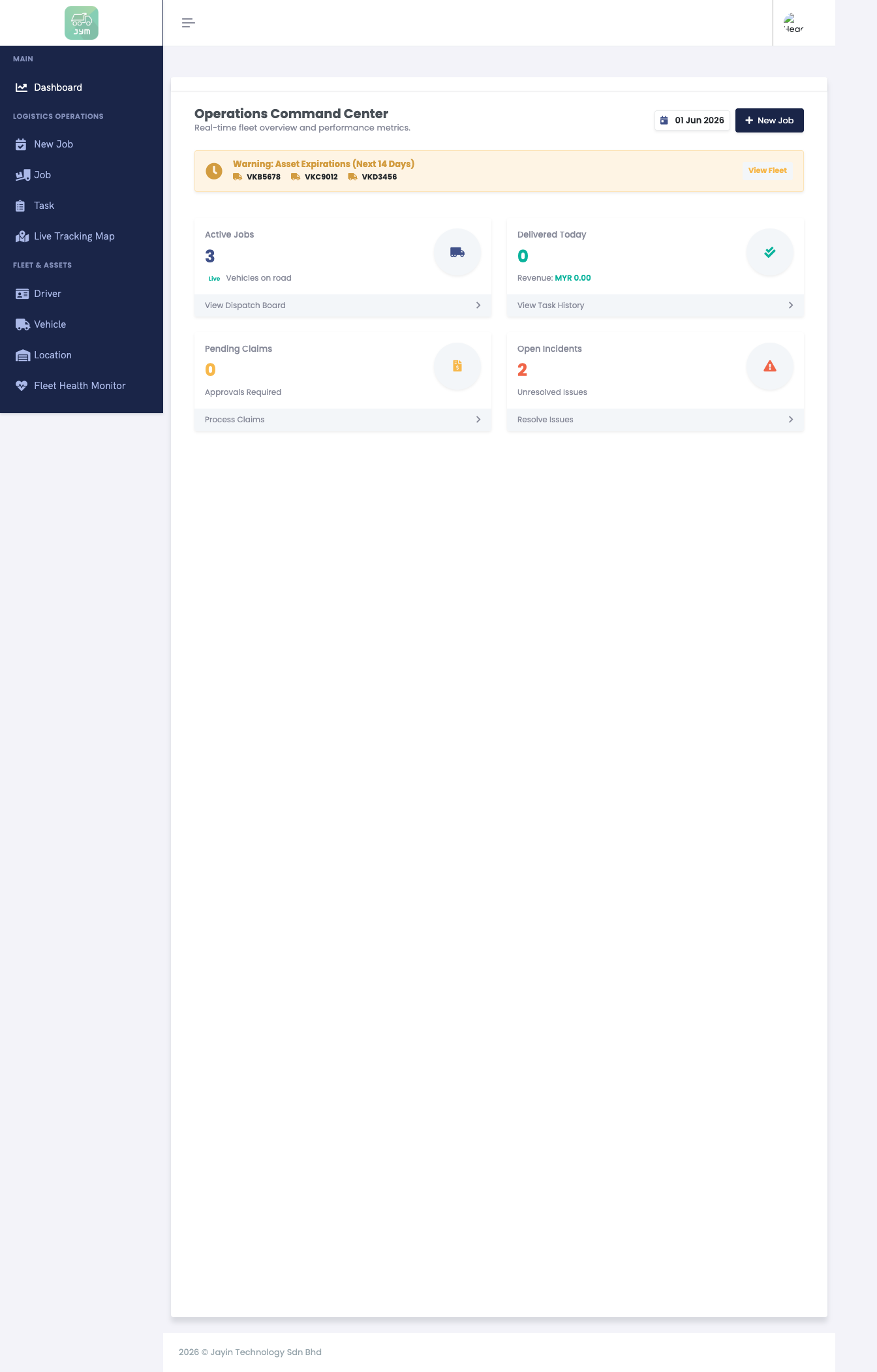 Admin Dashboard
